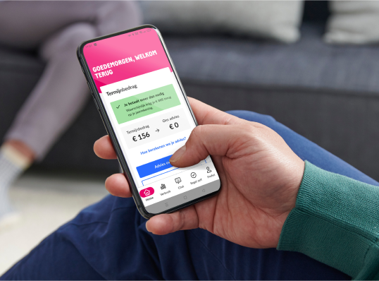 essent app in hand