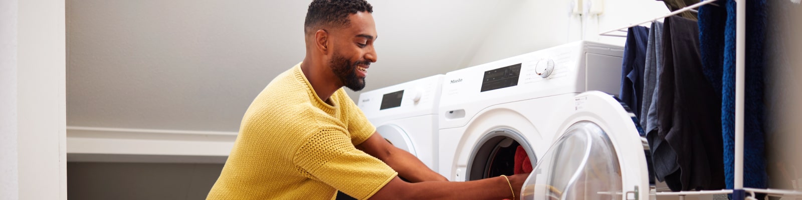 Wasmachine gebruiken