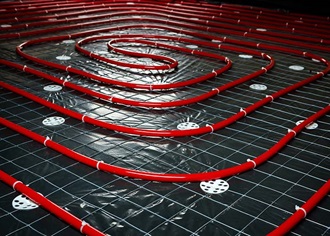 Vloerverwarming als hoofdverwarming