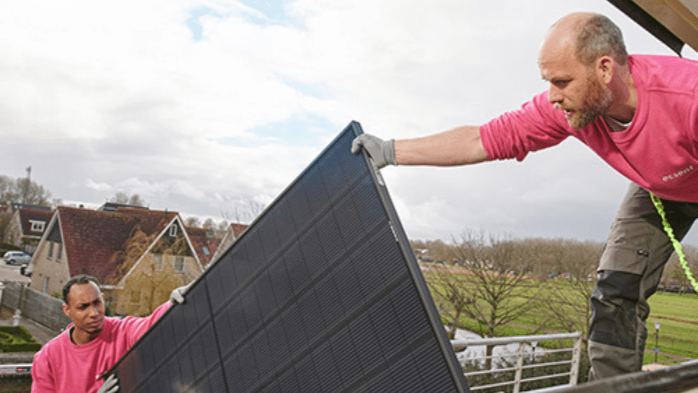 installeren zonnepanelen