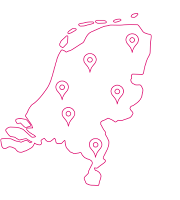 servicepartners kaart nederland