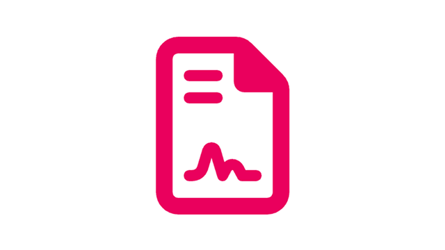 een icoon van een document