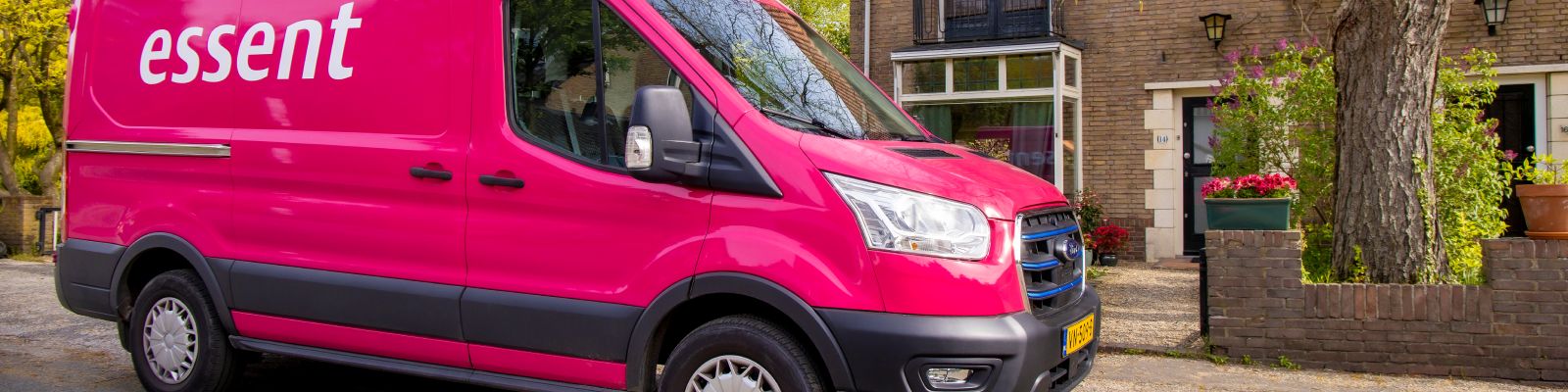 essent busje in woonwijk