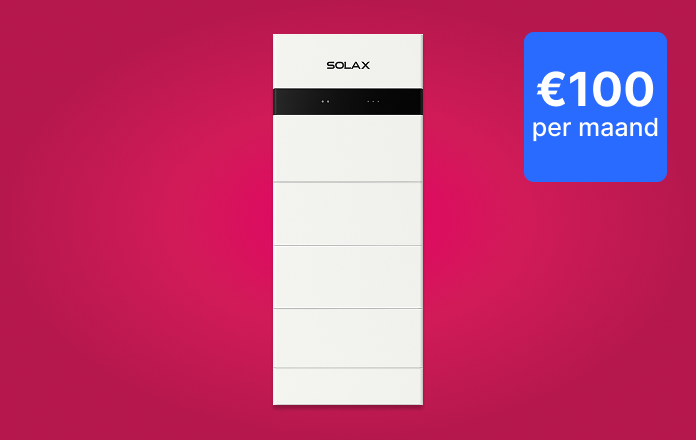 Solax €100 per maand