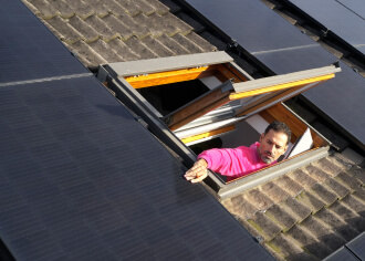 Warmtepomp en zonnepanelen