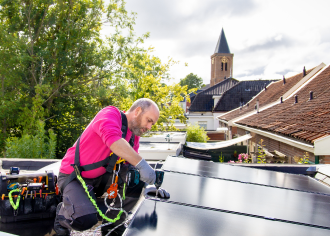 Zonnepanelen inclusief montage
