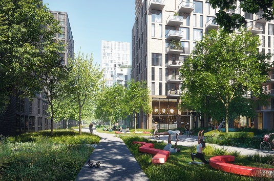 Ontwerp van Schieveste