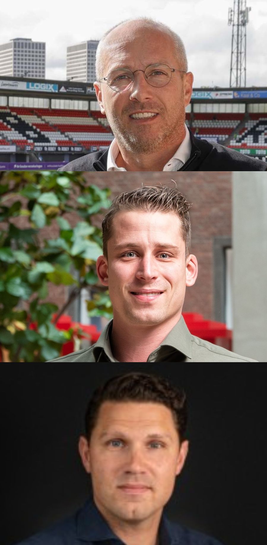 Sprekers van boven naar beneden: Manfred Laros, Bart Kuip en Jeroen Heesterbeek