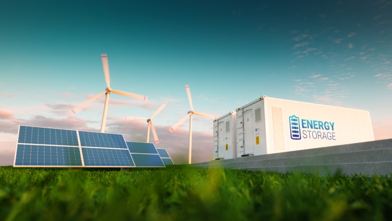 Groene energie produceren en opslaan
