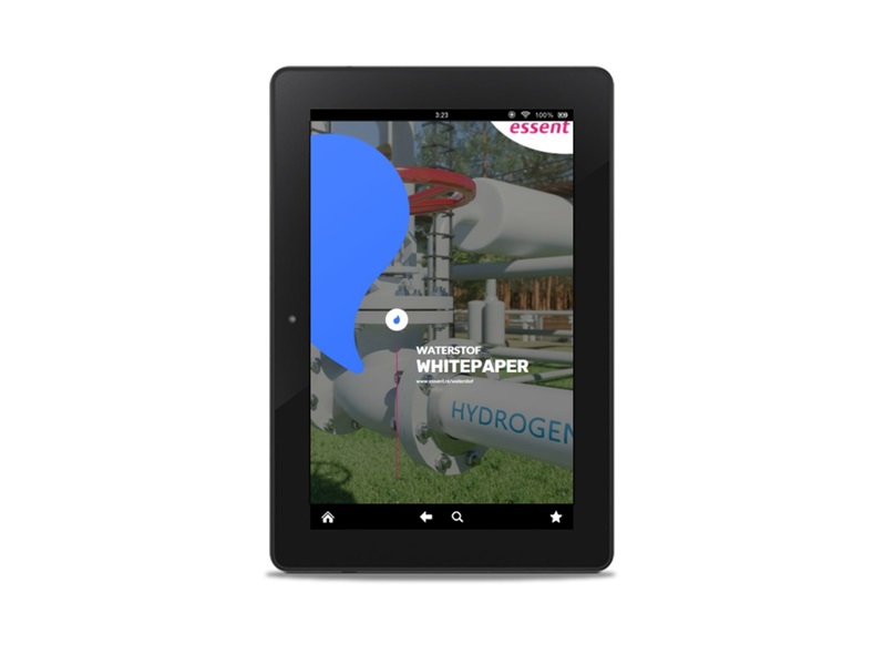 Cover van de whitepaper over waterstof