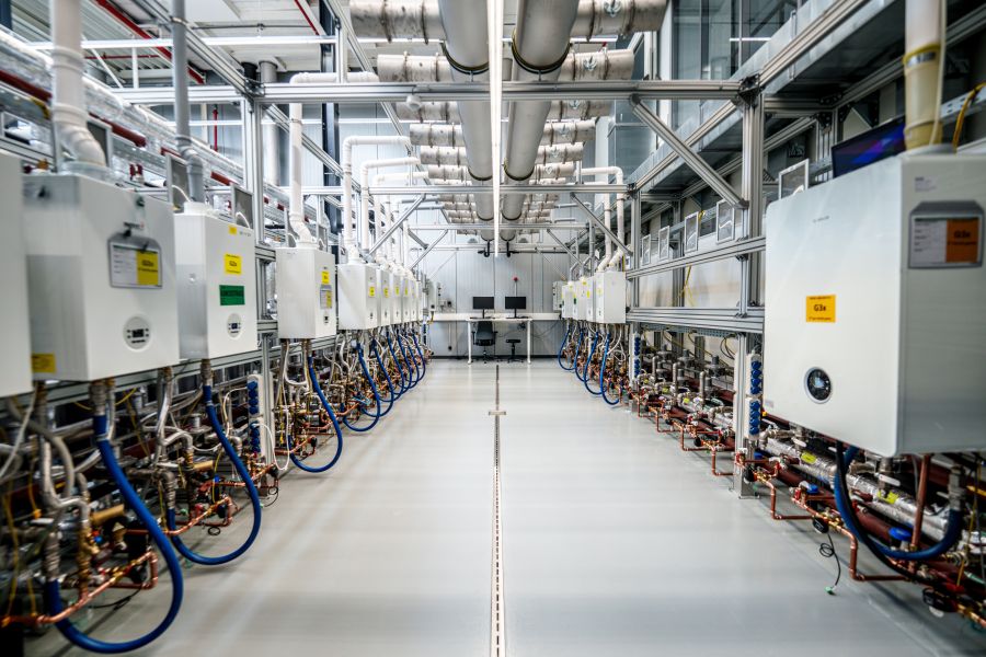 Het Research en Development Centrum van Nefit Bosch