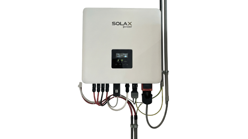 Een thuisbatterij omvormer