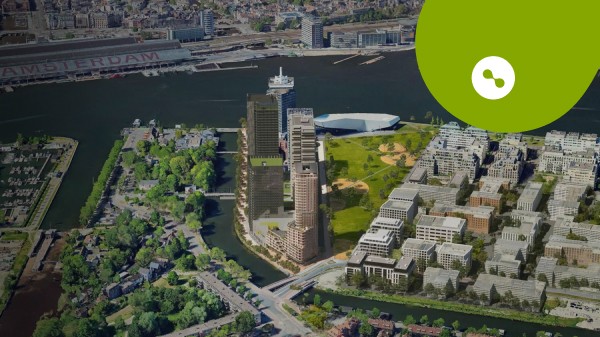 Dronefoto van de Brinktoren