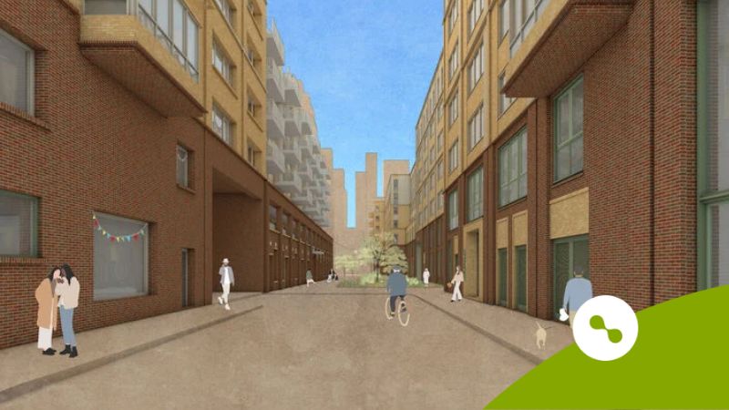 Van der Kunbuurt Amsterdam - de straten