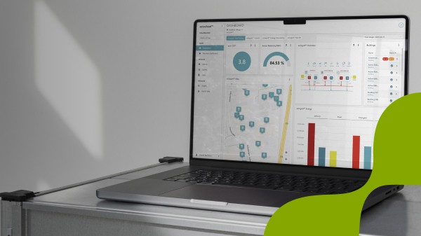 Een laptop met daarop ectocloud