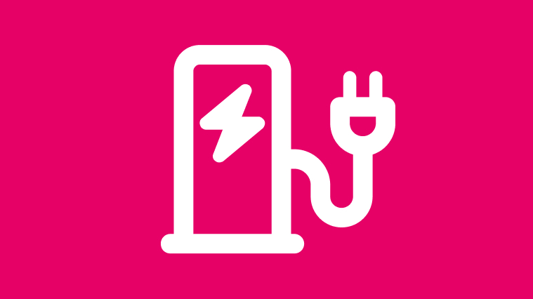 Icoon elektrisch laden