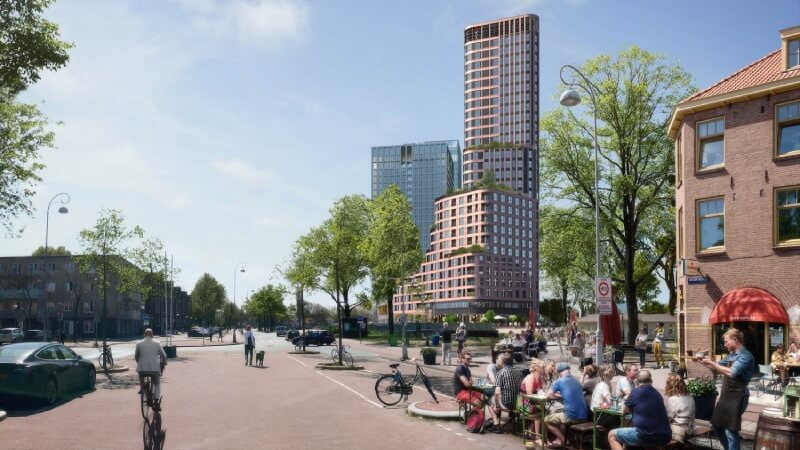 Schets van de Brinktoren