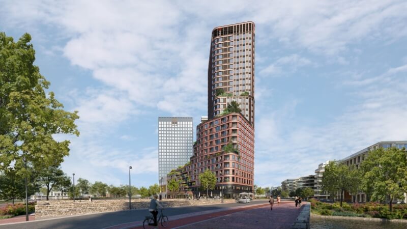 Schets van de Brinktoren