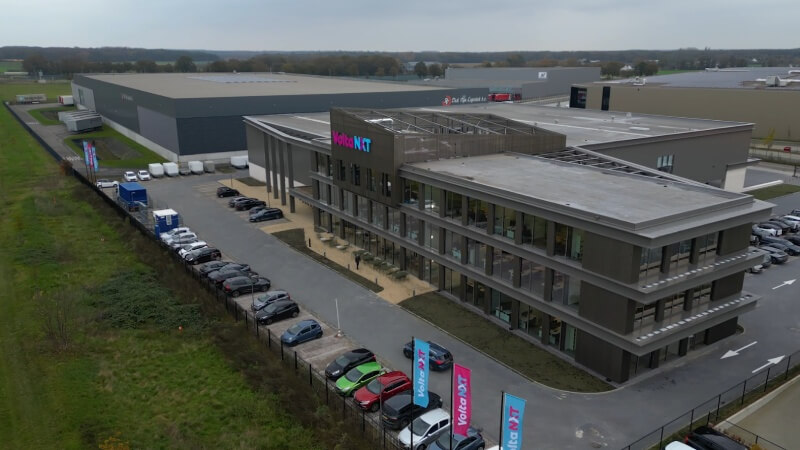 Het Volta NXT gebouw.